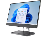 Lenovo IdeaCentre AIO 5i 24 – Storm Grey 12th Generation Intel® Core™ i5-12500H Processor (E-cores up to 3.30 GHz P-cores up to 4.50 GHz)/Windows 11 Home 64/512 GB SSD M.2 2280 PCIe Gen4 TLC