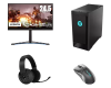 Lenovo Legion T5 26AMR5 A75700G 1TB 16G + Legion Y25g-30 Gaming Monitor + Legion H600 Wireless Gaming Headset + Legion M600s Qi Gaming Mouse AMD Ryzen™ 7 5700G Processor (3.80 GHz up to 4.60 GHz)/Windows 11 Home 64/1 TB SSD M.2 2280 PCIe Gen4 Performance TLC