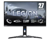 Lenovo Legion Y27-30 27″ FHD Pro Gaming Monitor with Eyesafe (IPS, 180Hz (OD) 0.5ms MPRT, HDMI DP, FreeSync Premium, Speakers, Tilt/Swivel/Lift/Pivot Stand)