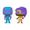 Funko POP! 2-PACK Spider-Man 2099 And Spider-Man India (Black Light) – Spider-Man: Across The Spider-Verse
