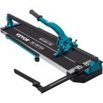 VEVOR 39 Inch Tile Cutter Single Rail Double Brackets Manual Tile Cutter 3/5 in Cap w/Precise Laser Manual Tile Cutter Tools for Precision Cutting
