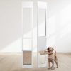 VEVOR Dog Door for Sliding Glass Door 75 7/8″-80 11/16″ Adjustable Height L