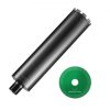 VEVOR Core Drill Bit, 4.25″ Wet Diamond Core Drill Bits, 14″ Drilling Depth Concrete Core Drill Bit with Saw Blade, 1-1/4″-7 Inner Thread, Laser Welding, Diamond Wet Coring Bit for Concrete Brick