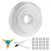 VEVOR PEX-AL-PEX Tube, 656ft, 5/8” Diameter Aluminum-Plastic Composite Pipe Oxygen Barrier Radiant Floor PEX Pipe, 0.08” Thickness Radiant Heat Floor Plumbing Inner Aluminum Layer PEX Tubing Pipe