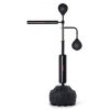 VEVOR Boxing Speed Trainer, Punching Bag with Stand, Reflex Boxing Bag for Teens & Adults, Height Adjustable Free Standing Strike Bag Set with Gloves, Workout Speed Bag for Home Gym Training, Black