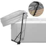 VEVOR Hot Tub Cover Lift, Spa Cover Lift, Height 31.5″ – 41.3″ Width 57″ – 92.5″ Adjustable, Installed Underneath on Both Sides, Suitable for Various Sizes of Rectangular Bathtubs, Hot Tubs, Spa