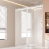 VEVOR Frameless Shower Door 58-59″ x 75″ SGCC Tempered Glass 5/16″ Chrome