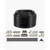 VEVOR Air Compressor Line Kit 3/4” x 200FT PU Air Compressor Line System Black