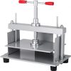 VEVOR Manual Paper Press Machine, 12×8.6 inch for A4 Sized Papers Flatting Machine, 10cm Thickness Steel Frame Manual Flat Paper Press Machine, Papermaking Book Press