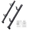 VEVOR Trimmer Rack, 2 Place Weeder Trimmer Rack, Trim Holder Trailer Rack Carrier with Zinc Alloy Password Lock, Mount On Landscape Truck Trailer Enclosed Trimmer Rack Weed Eater Racks, Pair
