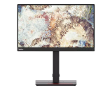 Lenovo ThinkVision T22i-20 22″ FHD Monitor (IPS, 60Hz 4ms, VGA HDMI DP, Phone Holder, Tilt/Swivel/Lift/Pivot)