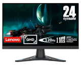 Lenovo G24qe-20 24″ QHD Gaming Monitor with Eyesafe (IPS, 120Hz 1ms, HDMI DP, FreeSync Premium, Tilt/Lift)