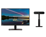 Lenovo ThinkVision T24m-20 24″ FHD Monitor (IPS, 60Hz 4ms, HDMI DP USB-C, Ethernet, Webcam, Phone Holder, Tilt/Swivel/Lift/Pivot)