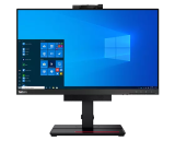 Lenovo ThinkCentre TIO24 (Gen4) 24″ FHD Monitor (IPS, 60Hz 6ms, DP, Microphone, Webcam, Speakers, Tilt/Swivel/Lift/Pivot)