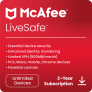 McAfee LiveSafe – Unlimited Device – 3 Years