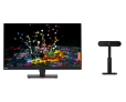 Lenovo ThinkVision P32p-20 32″ 4K UHD Monitor (IPS, 60Hz 4ms, HDMI DP USB-C, Ethernet, Webcam, Phone Holder, Tilt/Swivel/Lift/Pivot)