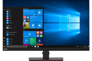 Lenovo ThinkVision T32h-20 32″ 2K QHD Monitor (IPS, 60Hz 4ms, HDMI DP USB-C, Phone Holder, Tilt/Swivel/Lift/Pivot)