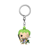 Funko POP! KEYCHAIN Roronoa Zoro (With Swords) – One Piece