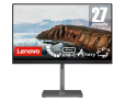 Lenovo L27m-30 27″ FHD Monitor with Eyesafe (IPS, 75Hz 4ms, HDMI DP, USB-C, FreeSync, Speakers, Phone Holder, Tilt/Swivel/Lift/Pivot)