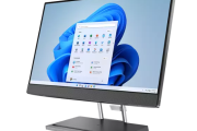 Lenovo IdeaCentre AIO 5i 24 – Storm Grey 12th Generation Intel® Core™ i5-12500H Processor (E-cores up to 3.30 GHz P-cores up to 4.50 GHz)/Windows 11 Home 64/512 GB SSD M.2 2280 PCIe Gen4 TLC