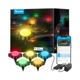 Govee RGBIC Wi-Fi + Bluetooth Outdoor Ground Lights, 15.2m(24 Packs)