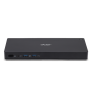 Acer USB TYPE-C Docking Station II – UK Power Cord | Black