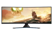 Lenovo Legion Y44w 43.4″ DWUXGA Curved Gaming Monitor (VA, 144 Hz 4 ms, HDMI DP USB-C, FreeSync, Height Adjustment)