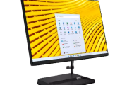 Lenovo IdeaCentre AIO 3i 24 – Black 11th Generation Intel® Core™ i3-1115G4 Processor (3.00 GHz up to 4.10 GHz)/Windows 10 Home 64/256 GB SSD M.2 2242 PCIe TLC