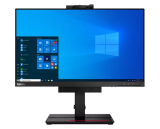 Lenovo ThinkCentre TIO24 (Gen4) 24″ FHD Monitor (IPS, 60Hz 6ms, DP, Microphone, Infrared Webcam, Speakers, Tilt/Swivel/Lift/Pivot)