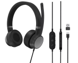 Lenovo Go Wired ANC Headset (Thunder Black)