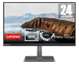 Lenovo L24q-35 24″ 2K QHD Monitor with Eyesafe (IPS, 75Hz 4ms, HDMI DP, FreeSync, Speakers, Phone Holder, Tilt)