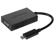 Lenovo USB-C to VGA Adapter with Power Pass-through