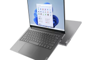 Lenovo Yoga Slim 7i Pro 14 – Cloud Grey 12th Generation Intel® Core™ i7-1260P Processor (E-cores up to 3.40 GHz P-cores up to 4.70 GHz)/Windows 11 Home 64/512 GB SSD, M.2 2242, PCIe Gen4x4 NVMe, TLC