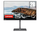 Lenovo L28u-35 28″ 4K UHD Monitor with Eyesafe (IPS, 60Hz 4ms, HDMI DP, FreeSync, Speakers, Ergonomic)