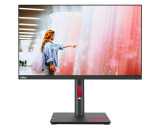 Lenovo ThinkVision P24q-30 24 inch 2K QHD Monitor (IPS Panel, 60Hz, 4ms, HDMI, DP, DP out, Phone Holder)