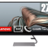 Lenovo L27m-30 27″ FHD Monitor with Eyesafe (IPS, 75Hz 4ms, USB-C, FreeSync, Webcam, Speakers, Tilt/Swivel/Lift/Pivot)
