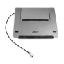 Notebook Stand with a 5 in 1 Docking Station integrated