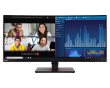 Lenovo ThinkVision P34w-20 34″ WQHD Curved Monitor with Eyesafe (IPS, 60Hz 4ms, HDMI DP out USB-C Ethernet, Speakers, Phone Holder, Tilt/Swivel/Lift)