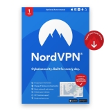 NordVPN Standard – 1-Year – VPN & Cybersecurity Software Subscription – 6 Devices