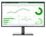 Lenovo ThinkVision P27q-30 27″ 2K QHD Monitor (IPS, 60Hz 4ms, HDMI DP, Tilt/Swivel/Lift/Pivot)