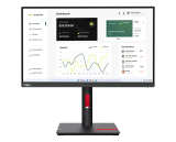 Lenovo ThinkVision T23i-30 23 inch FHD Monitor (IPS Panel, 60Hz, 4ms, HDMI, VGA, DP, Phone Holder)