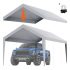 VEVOR 10 x 20 ft Carport Replacement Canopy Cover, Garage Top Tent Shelter Tarp Heavy-Duty Waterproof & UV Protected, Easy Installation with 40 Ball Bungeess (Only Top Cover, Frame Not Include), White