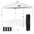 VEVOR Pet Grooming Table Two Arms with Clamp, 117cm Dog Grooming Station, Foldable Pets Grooming Stand for Medium and Small Dogs, Free Two No Sit Haunch Holder with Grooming Loop, Bearing 149.7kg
