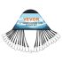 VEVOR 4pcs 8.5″X27″ Ribbed Boat Fender Bumper PVC Center Hole Protection Shield