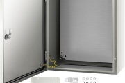VEVOR NEMA Steel Enclosure, 20 x 16 x 8” NEMA 4X Steel Electrical Box, IP66 Waterproof & Dustproof, Outdoor/Indoor Electrical Junction Box, with Mounting Plate