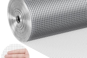 VEVOR Hardware Cloth, 1/4 inch 36in x 100 ft 23 Gauge, Hot Dipped Galvanized Wire Mesh Roll, Chicken Wire Fencing, Wire Mesh for Rabbit Cages, Garden, Small Rodents