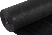 VEVOR Weed Barrier Landscape Fabric, 5 x 250 ft, 5 Oz Premium Woven Ground Cover Heavy Duty PP Material & Easy Setup, Dual-Layer for Outdoor Garden, Lawn, Driveway, Black