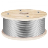 VEVOR 316 Stainless Steel Wire Rope 500ft Length, Steel Wire Cable 3/16 Inch, Steel Cable Railing Decking With 1×19 Strands Construction, 4700lbs Breaking Strength For Stair, Handrail, Clothesline