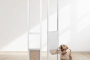 VEVOR Dog Door for Sliding Glass Door 75 7/8″-80 11/16″ Adjustable Height L