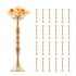 VEVOR 10PCS 55cm/21.65” Tall Crystal Wedding Flower Stand Vase for Party Decor